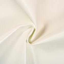 Ткань Дерматин (Кожзам) для мебели, цвет Белый (на отрез)  в Апрелевке