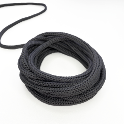 Шнур для одежды d-4.5мм, цвет Серый (на отрез)  в Апрелевке