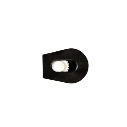 Зажим для шнура 4 мм KL цвет Чёрный + Белый (поштучно)  в Апрелевке