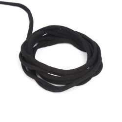 Шнур для одежды 4,5 мм, цвет Чёрный (на отрез)  в Апрелевке