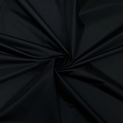 Ткань Дюспо 240Т WR PU Milky, цвет Черный (на отрез)  в Апрелевке
