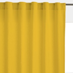 Штора уличная на Трубной ленте (В-220*Ш-145) Желтая, (ткань Оксфорд 600)  в Апрелевке