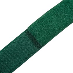 Контактная лента 40мм (38мм) цвет Зелёный (велькро-липучка, на отрез)  в Апрелевке