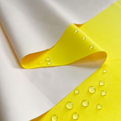 Водонепроницаемая Дышащая Мембранная ткань PU 10'000, цвет Жёлтый (на отрез)  в Апрелевке