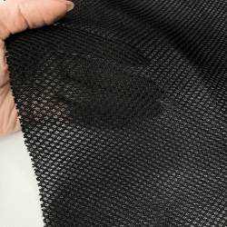 Сетка 3D трехслойная Air mesh 165 гр/м2, цвет Черный (на отрез)  в Апрелевке