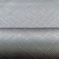 Ткань Блэкаут для штор светозатемняющая 100% &quot;Орнамент Серый&quot; (на отрез)  в Апрелевке